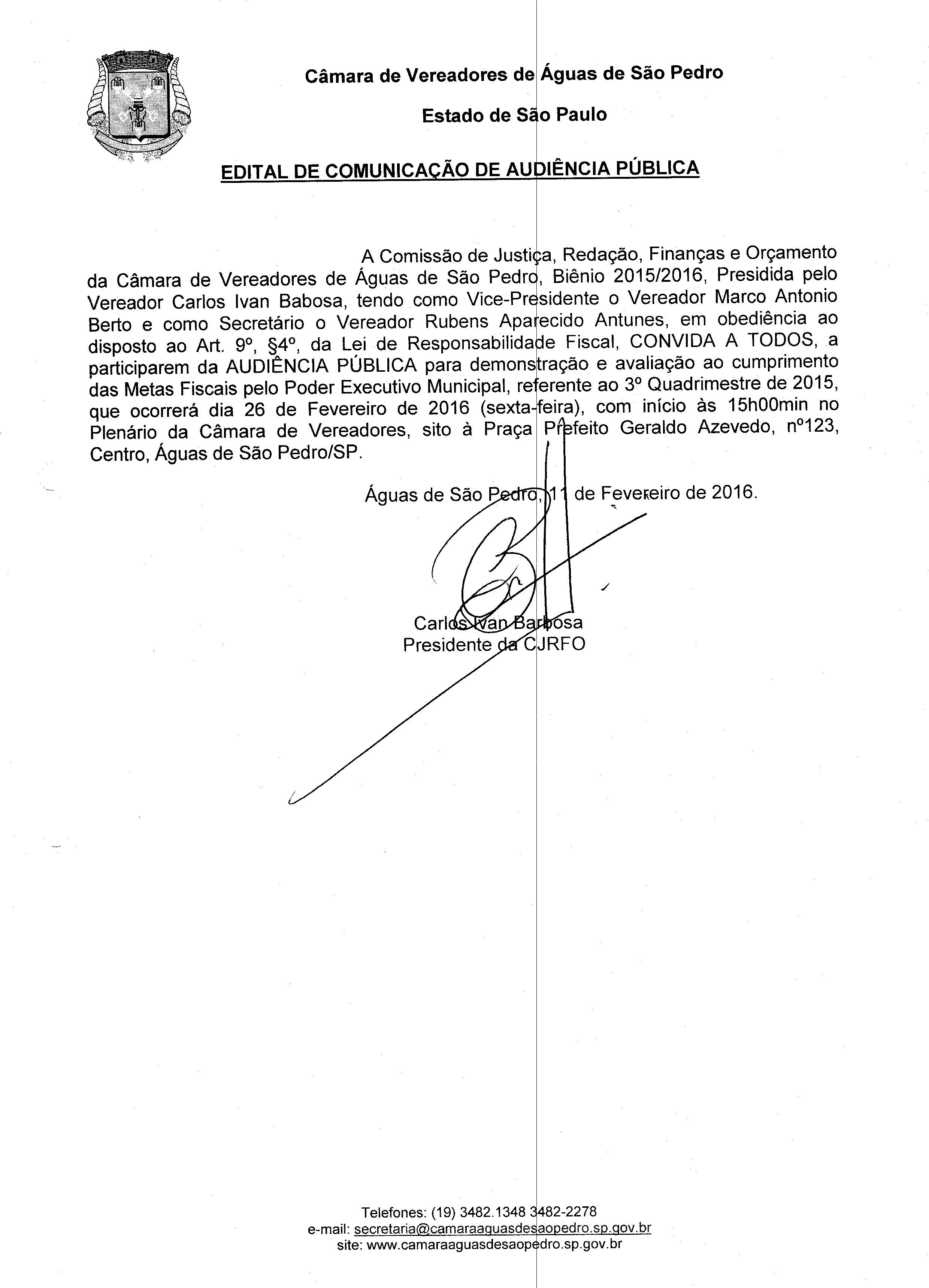 Imagem 2016223_edital de comunicação de audiência pública Selecione a Imagem